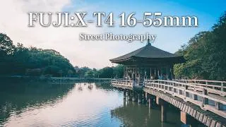 Thumbnail: POV Street Photography in Nara | A nostalgic building floating on a large pond