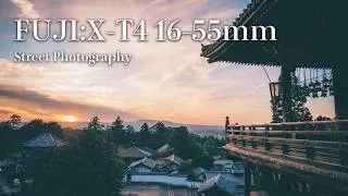 Thumbnail: POV Street Photography in Nara | A nostalgic temple bathed in the light of the setting sun