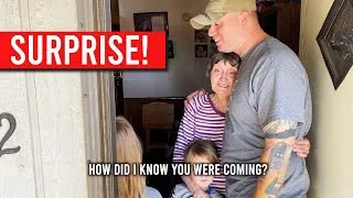 Thumbnail: Military Son Surprises Mom After 1.5 Years Away in Japan