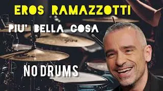 Thumbnail: Eros Ramazzotti-Più bella cosa-Free Drumless