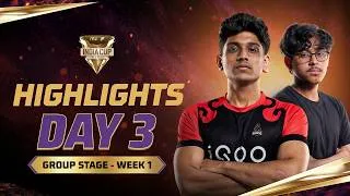 Thumbnail: 3 BOOYAHS by TOTAL GAMING ESPORTS | HIGHLIGHTS | GROUP STAGE - DAY 3 | TEZ FFMIC 2026 FALL