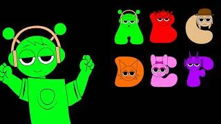 Thumbnail: Sprunki Alphabet Song A–Z | ABC Phonics Song for Kids 3| Learn Letters with Music
