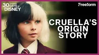 Thumbnail: Cruella Tells Her Origin Story | Cruella | Freeform