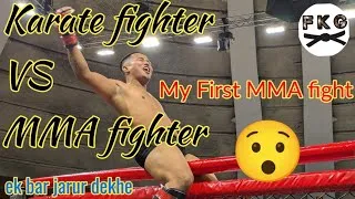 Thumbnail: Karate fighter VS MMA fighter,MMA unmarried fight,MMA fight -65.8kg light weight @Golu_pramanik