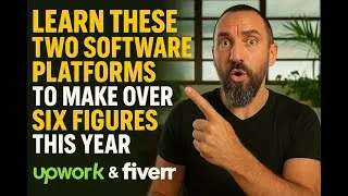 Thumbnail: Learning these  2 Platforms Will Make You Six Figures This Year On Upwork And Fiverr
