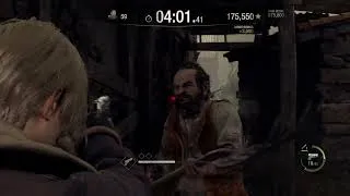 Thumbnail: Resident Evil 4 (2023): Mercenaries Gameplay (Leon S+, Village)