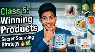 Thumbnail: Dropshipping Product Research & Product Sourcing Mastery | Shopify Dropshipping Course - Class 5