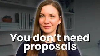 Thumbnail: I Made $100K When I Quit Sending Proposals