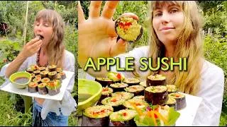 Thumbnail: RawVegan Apple Sushi Recipe By Freelee