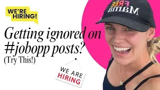 Thumbnail: How to stand out on Job Opportunity threads on social media (and what to NEVER do!)