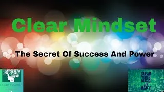Thumbnail: HOW TO BE SUCCESSFUL #clearmindset #successful