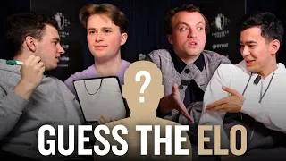 Thumbnail: IRL Guess The Elo 🤔♟️ w/ Vincent Keymer, Hans Niemann, Nodirbek Abdusattorov and Jan-Krzysztof Duda
