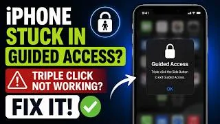 Thumbnail: iPhone Stuck in Guided Access? Triple Click Not Working? Fix It!