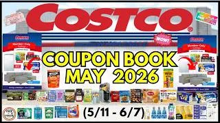 Thumbnail: 🚨MAY 2026 Costco Coupon Book Preview (5/11-6/7)🔥Alani, Tyson, Peets, Ninja Slushi, Charmin!!!