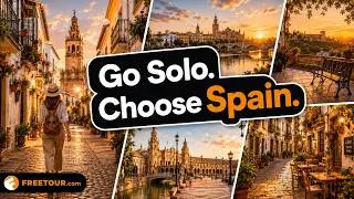 Thumbnail: Solo Travel in Spain: 4 Underrated Cities to Discover