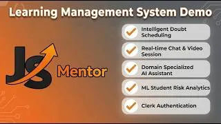 Thumbnail: How I Rebuilt JS-Mentor Into a Scalable, AI & ML Powered LMS
