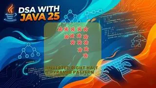 Thumbnail: #6 Patterns - Inverted Right Half Pyramid Pattern #logicbuilding