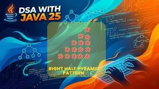 Thumbnail: #5 Patterns - Right Half Pyramid Pattern #logicbuilding