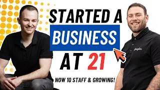 Thumbnail: Started a Business at 21… Now He Has 10 Staff - interview with Heating & Electrical Company Owner