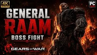 Thumbnail: **Gears of War: Reloaded - GENERAL RAAM Final Boss Fight | 4K Ultra HD | No Commentary**