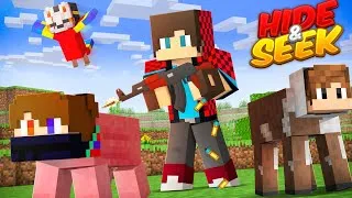 Thumbnail: HIDE and SEEK but You can Change into Any MOB..!