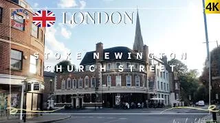 Thumbnail: London Stoke Newington Walk 🇬🇧 Church St ➜ St Mary's Church ➜ Clissold House