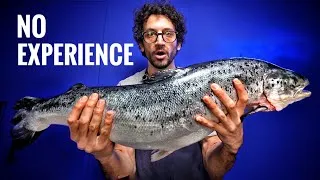 Thumbnail: Challenging Myself To Filet Whole Salmon With No Experience