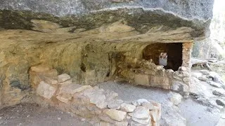 Thumbnail: Walnut canyon National Monument, Arizona - Le village de la falaise