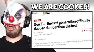 Thumbnail: We Are Cooked! - Why Kids Can't Read Anymore Reaction