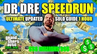 Thumbnail: THE BEST GTA Online SOLO DR DRE Contract Speedrun Guide ($1M+ IN 1 HOUR)