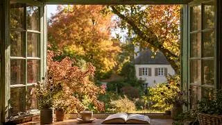 Thumbnail: the soft feeling of an autumn morning ☕🍁 soft piano for study, reading & slow living in autumn