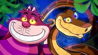 Thumbnail: Kaa vs Cheshire Cat - RAP BATTLE! - ft. Connor Quest! & Snakebite126