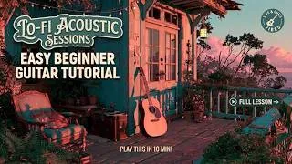 Thumbnail: Acoustic Guitar Tutorial ~ Fingerstyle Guitar Lesson for Beginners with Chords and Tabs