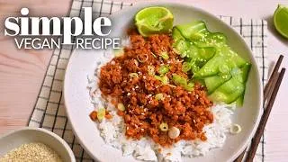 Thumbnail: If you want a tasty weeknight dinner, try this quick and easy Gochujang Mince Rice Bowl