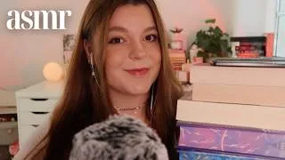 Thumbnail: ASMR june reading wrap up 💌 *the 6+ books i read* close up clicky whispers*