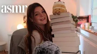 Thumbnail: ASMR what books i got for my birthday 🎂🌸 *huge book haul*