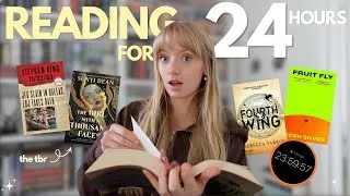 Thumbnail: How many books can I read in 24 hours?! *weekend readathon*