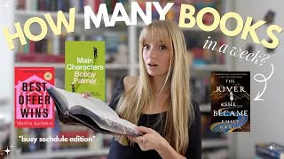 Thumbnail: What I actually read in a week ⭐️ (1000+ pages?!)
