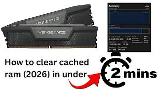 Thumbnail: How to clear cached ram in under 2 mins
