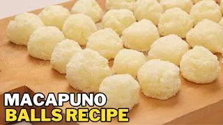 Thumbnail: MACAPUNO BALLS RECIPE HOMEMADE w/ Bear Brand