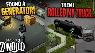 Thumbnail: I Found a Generator… Then Flipped My Truck in Project Zomboid | EP 2