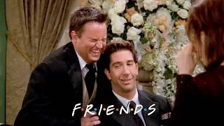 Thumbnail: Chandler and Ross Take Fake Wedding Pictures | Friends