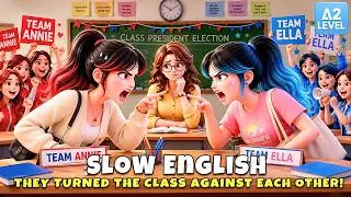 Thumbnail: Why Did Two Sisters BECOME RIVALS ? | Slow English Listening Story (A2 Level)