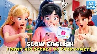 Thumbnail: Ryan Trusted Annie... Then His Secret Went Public! | Slow English Story (A2)
