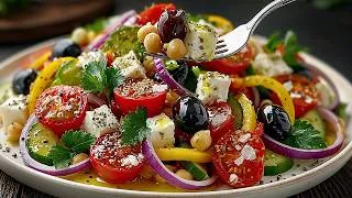 Thumbnail: I Cook This Mediterranean Chickpea Salad Every Single Day! Easy, Healthy & Delicious