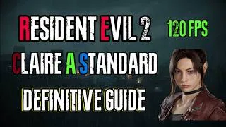 Thumbnail: Definitive Speedrun Guide for Resident Evil 2 Claire A Standard 120FPS