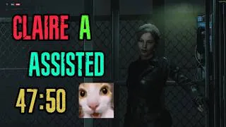 Thumbnail: (World's First Sub 48 xdd) Resident Evil 2: Claire A Assisted Speedrun World Record - 47:50