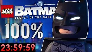 Thumbnail: I Gave Myself 24 Hours to 100% Lego Batman: Legacy of the Dark Knight