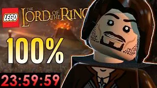 Thumbnail: I Gave Myself 24 Hours to 100% Lego Lord of the Rings