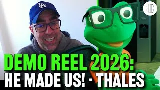 Thumbnail: Thales Thomé 2026 Demo Reel — Meet the Mind Behind 3DC! 🎬🐸